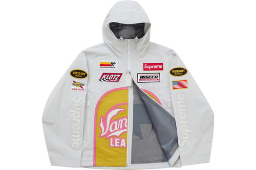 Veste Supreme x Vanson Leather GORE-TEX rose - vue 2