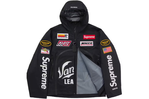 Veste Supreme x Vanson Leather GORE-TEX noire - vue 2