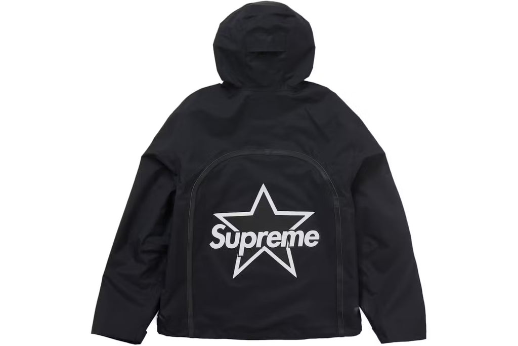 Veste Supreme x Vanson Leather GORE-TEX noire - vue 3