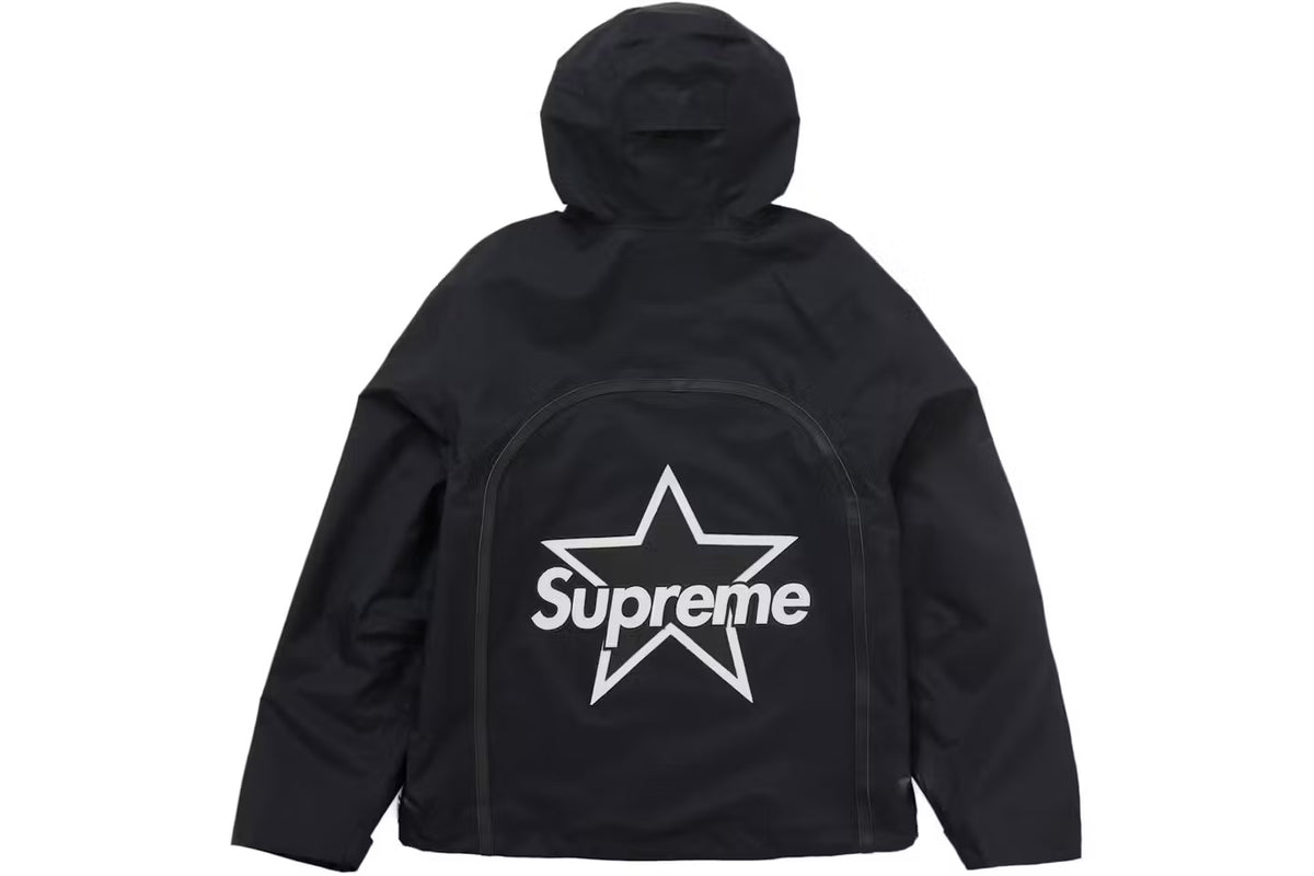 Veste Supreme x Vanson Leather GORE-TEX noire - vue 3